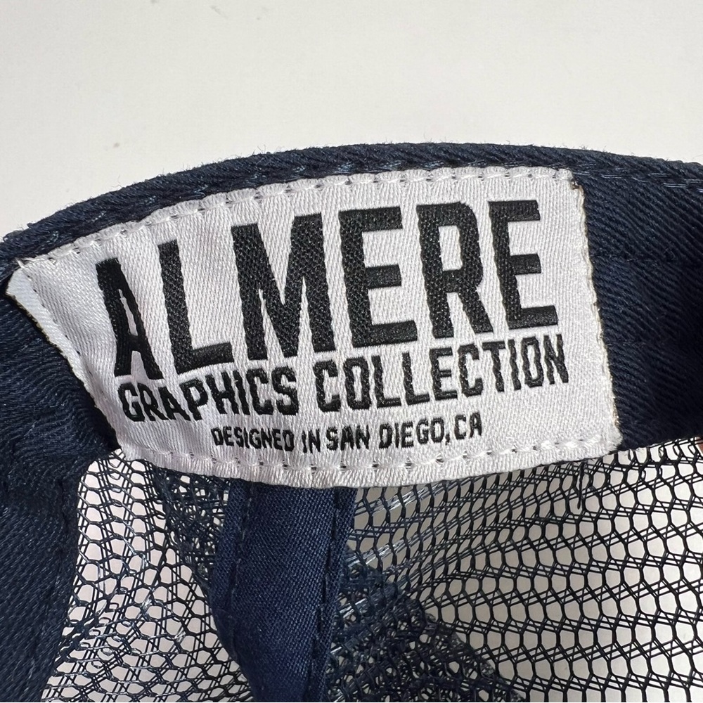 Almere Out of Office Trucker Hat Embroidered Blue - Picture 5 of 9